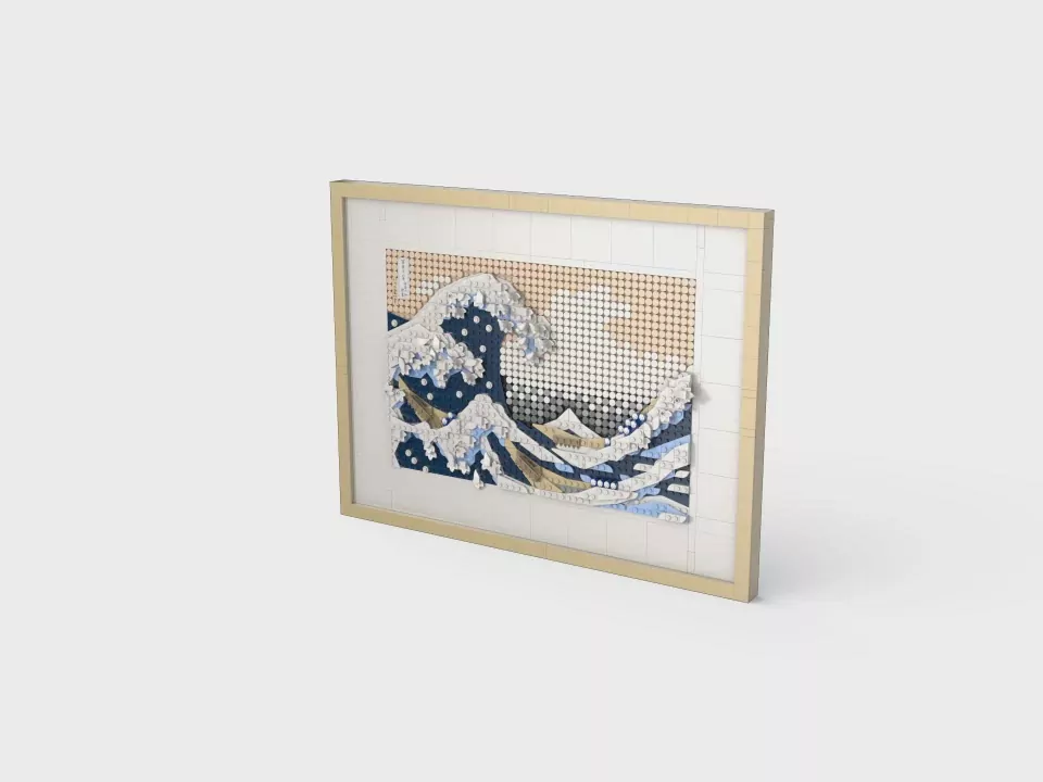 LEGO® Art. Wielka fala z Kanagawy. 31208 - tantis.pl