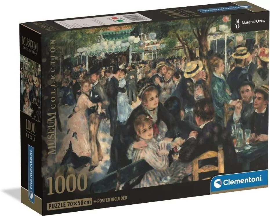 Puzzle 1000 CompactMus.BalDuMoulinDeLaG.39971 - tantis.pl