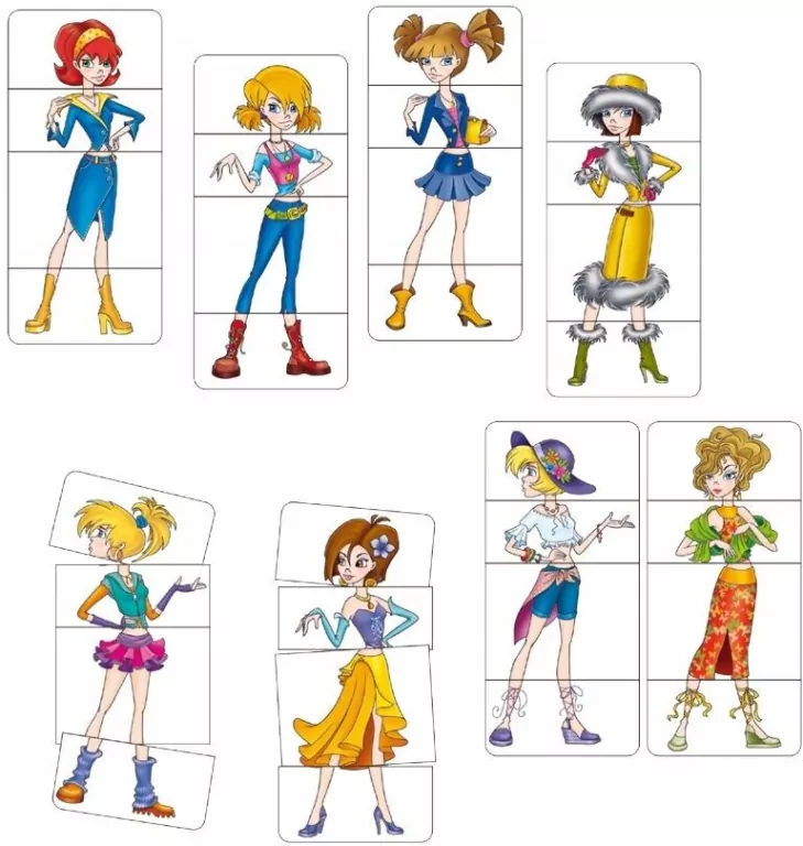 Układanka. Top modelki - tantis.pl