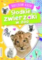 Słodkie zwierzaki w zoo. Naklejkowy album - tantis.pl