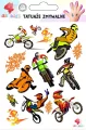 Tatuaże zmywalne dla dzieci Motory i motocykliści - tantis.pl