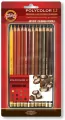 KREDKI POLYCOLOR 3822 12 SZT LINIA BRĄZY OP. METALOWE - tantis.pl