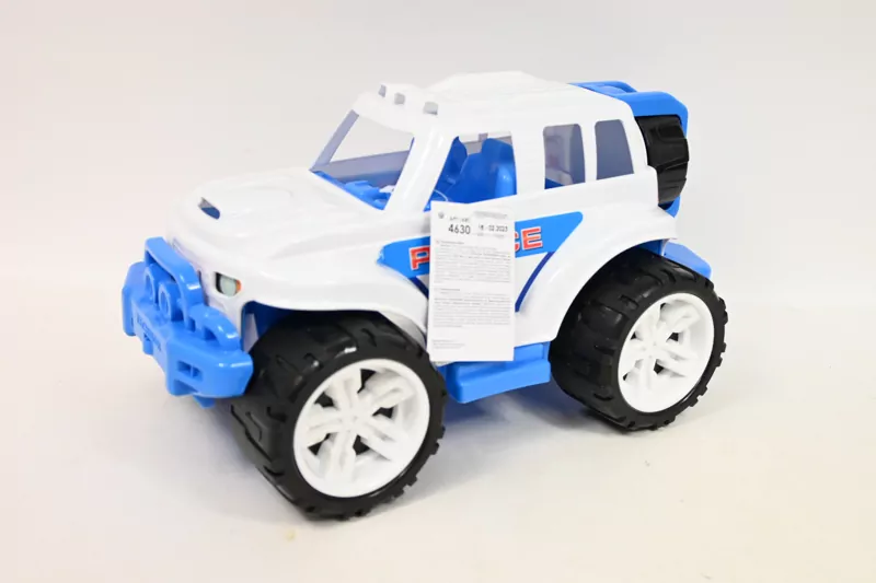 Auto terenówka biała police TechnoK 4630 p6 - tantis.pl