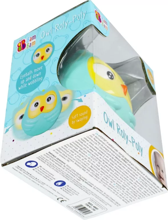 Bam Bam. Wańka wstańka Sówka - tantis.pl