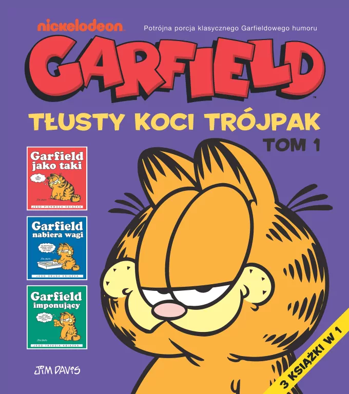 Garfield. Tłusty koci trójpak. Tom 1 - tantis.pl