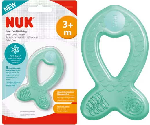 NUK. Gryzak wodny. Rybka - tantis.pl