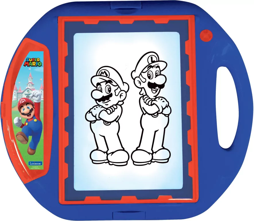 Projektor rysunkowy z szablonami i stemplami. Super Mario - tantis.pl