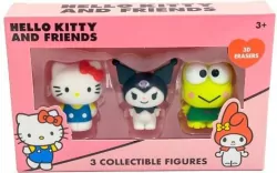 Figurka Hello Kitty And Friends 3-pack gumki do ścierania p24