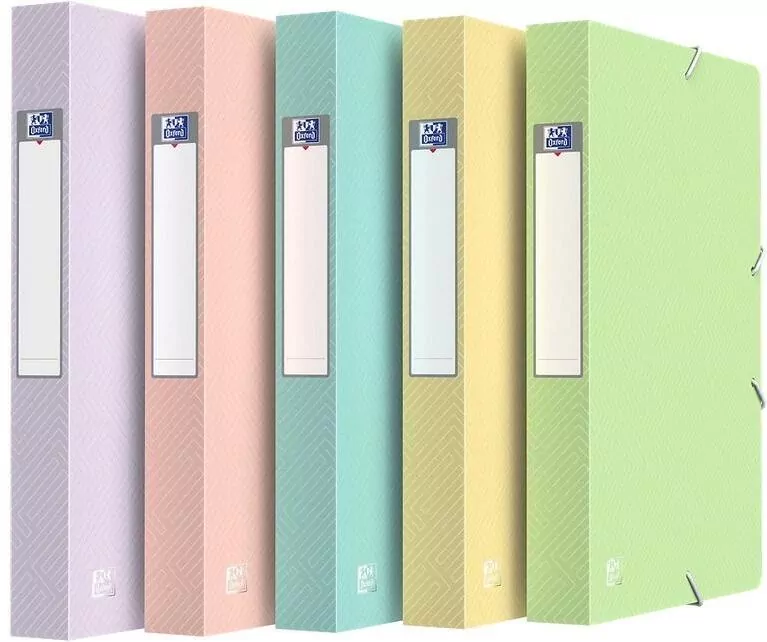 Teczka szroka A4+ Urban Pastel mix OXFORD - tantis.pl