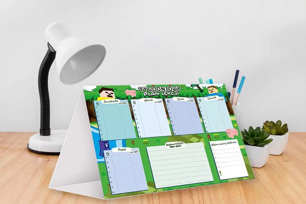 Planer tygodniowy - tantis.pl