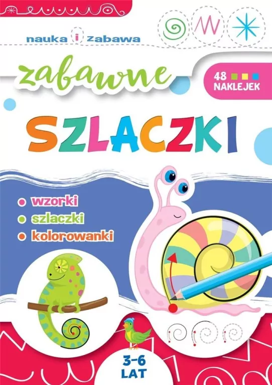 Zabawne szlaczki. Nauka i zabawa - tantis.pl