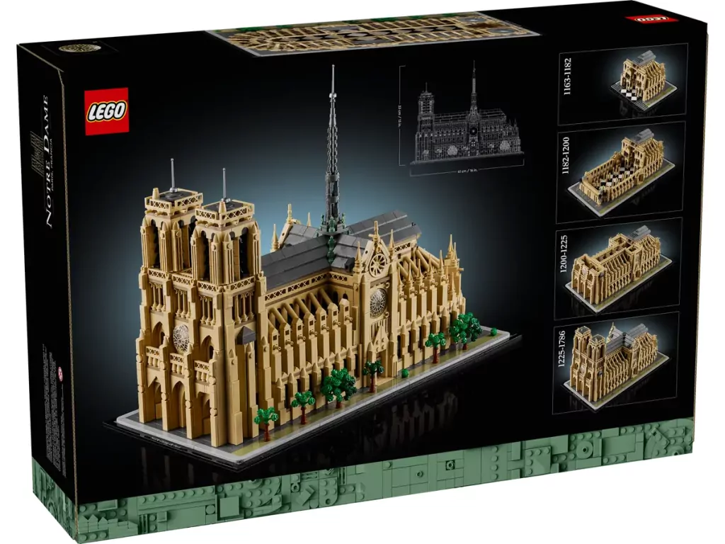LEGO® Architecture. Notre-Dame w Paryżu. 21061 - tantis.pl
