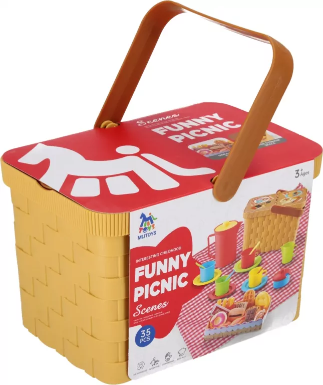 Kosz Piknikowy z akcesoriami - tantis.pl