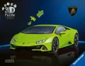 Puzzle 3D Lamborghini Huracn EVO-Verde - tantis.pl