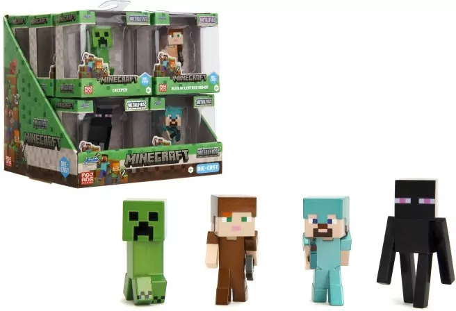 Jada Minecraft Metal fig W3 6,5cm MIX - tantis.pl