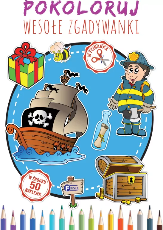 Wesołe Zgadywanki. Pokoloruj - tantis.pl