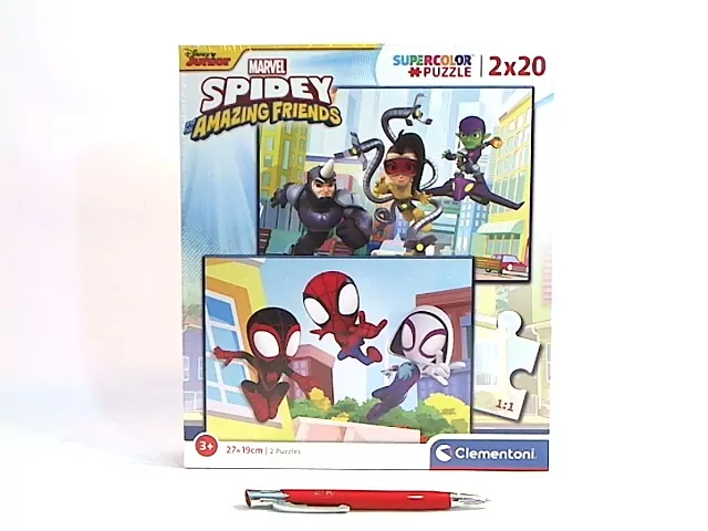 Puzzle 2x20 Super Kolor Spidey and Friends - tantis.pl