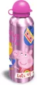 Bidon aluminiowy 500 ml Świnka Peppa - tantis.pl