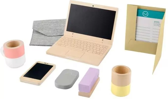 Fisher Price Drewniany zestaw do telepracy - tantis.pl