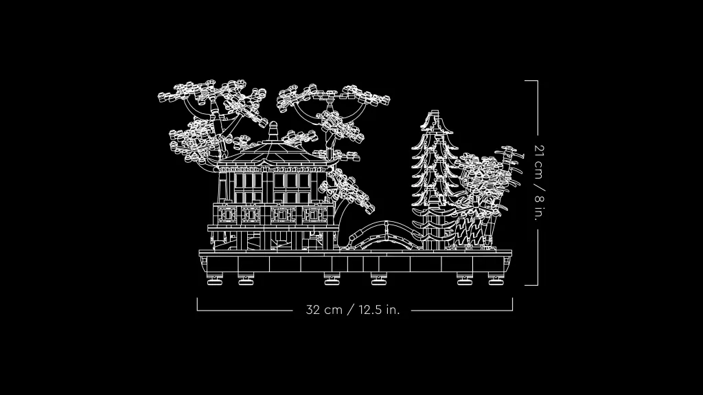 LEGO® Icons. Zaciszny ogród. 10315 - tantis.pl