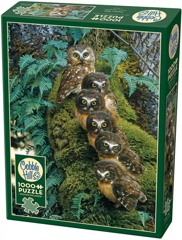 Puzzle 1000 Sowia rodzina G3 - tantis.pl