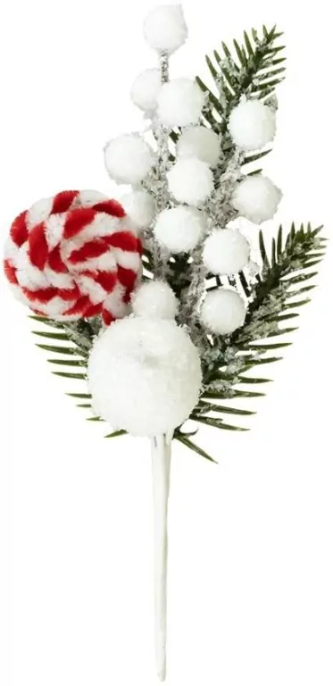 Zimowa gałązka z lizakiem - tantis.pl