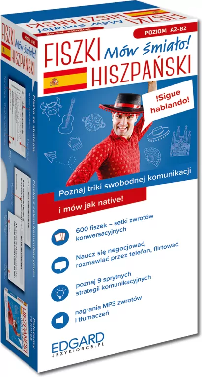 Hiszpański. Mów śmiało! Fiszki - tantis.pl