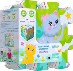 Układanka Puzzlopianka. Kotki psotki