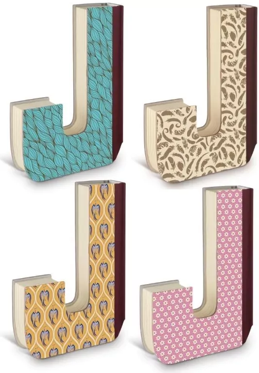 Alphabooks Notatnik litera - J - tantis.pl