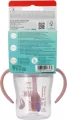 NUK. Butelka do nauki picia ze słomką. 150 ml. Miś - tantis.pl