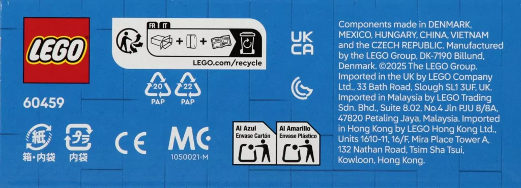 LEGO(R) CITY. Zestaw wyścigówek: samolot kontra - tantis.pl