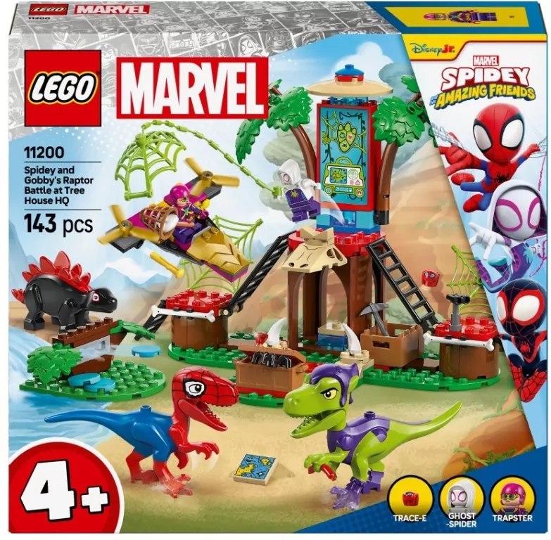 LEGO® Bitwa Spidey’ego i Gobby’ego przy domku na drzewie 11200 - tantis.pl