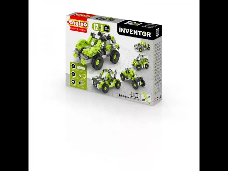 Inventor. 12in1. Samochody - tantis.pl