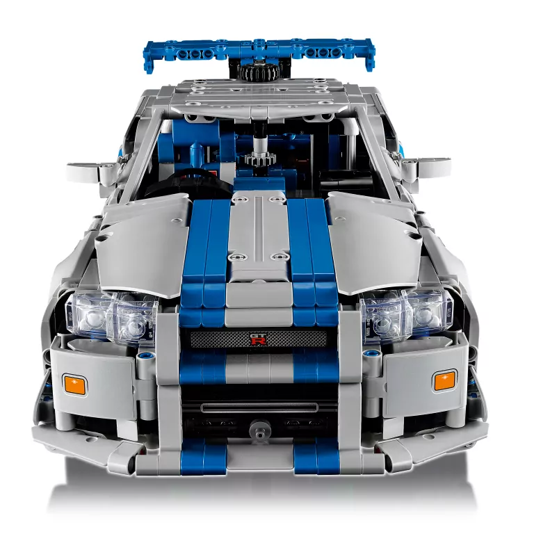 LEGO® Technic. Samochód Nissan Skyline GT-R (R34) z filmu Za szybcy, za wściekli 42210 - tantis.pl