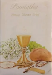 Książeczka brokat A5: Komunia