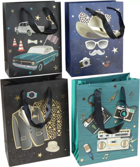 Torebka prezentowa 26x32x10cm. Mix - tantis.pl