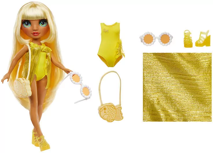 Rainbow High Sunny. Swim&Style Fashion Doll - tantis.pl