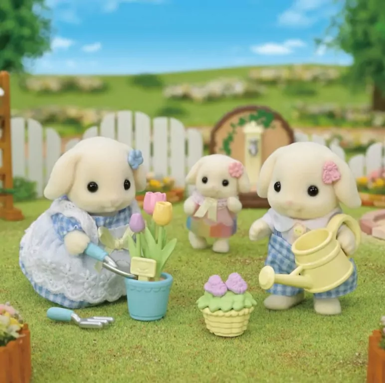 Sylvanian Families Kwiatowy zestaw z figurkami Flora Rabbit 5736 - tantis.pl
