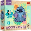 Puzzle drewniane 50 Wesoły Stitch TREFL - tantis.pl