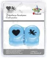 Zestaw dziurkaczy 18mm. Motyw serce, amorek - tantis.pl