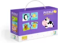 DODO. Puzzle Duo Co jedzą zwierzęta? - tantis.pl