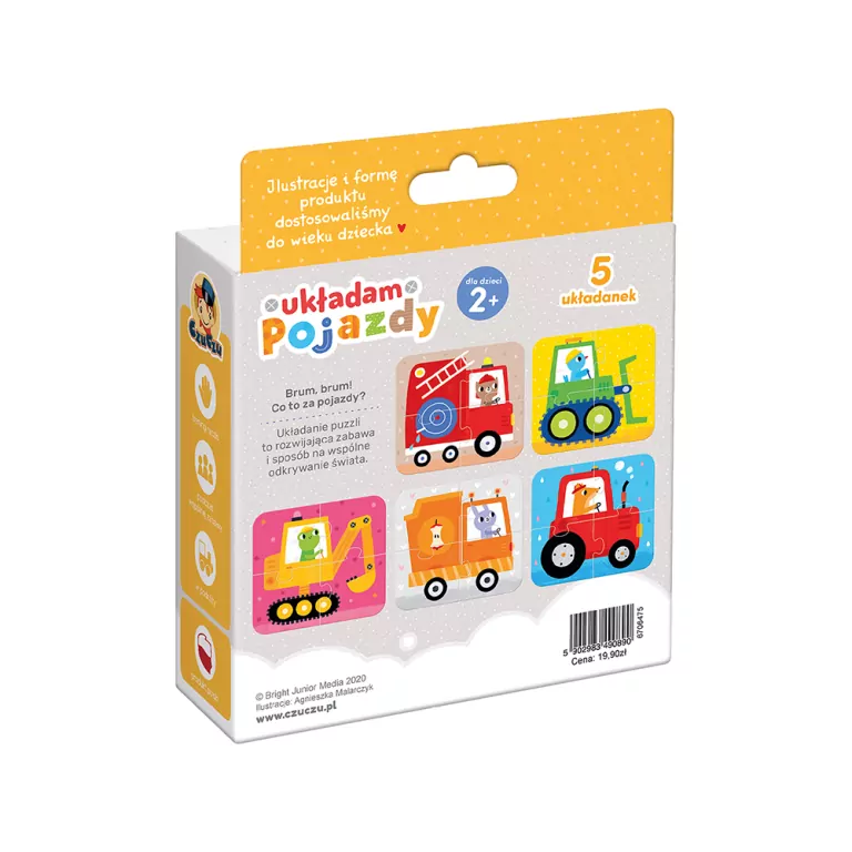 Układam pojazdy. CzuCzu - tantis.pl