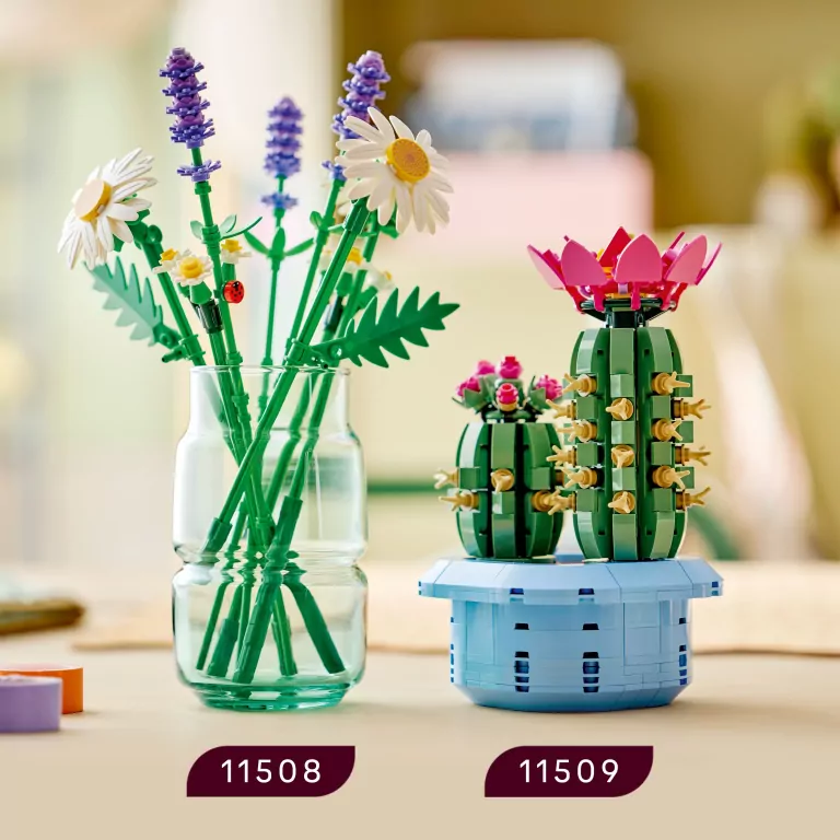 LEGO®. Botanical Collection. Kwitnący kaktus. 11509 - tantis.pl