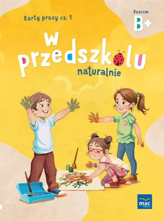 W przedszkolu naturalnie. Poziom B+ Karty cz.1 - tantis.pl