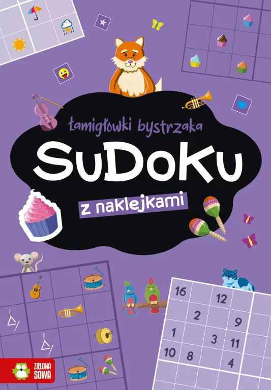 Łamigłówki bystrzaka. Sudoku - tantis.pl