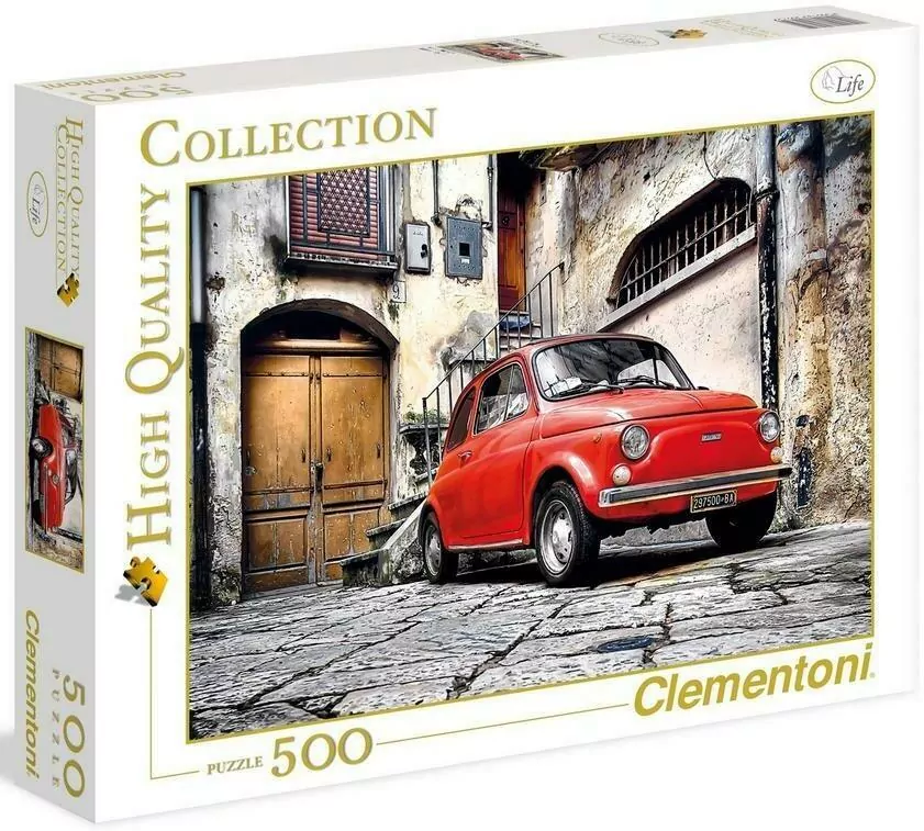 Puzzle 500. High Quality Collection. Fiat 500 - tantis.pl