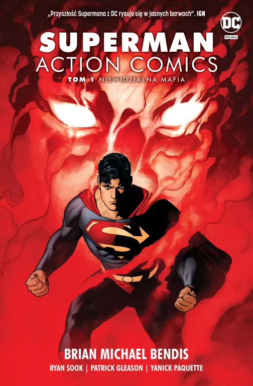 Niewidzialna mafia. Action Comics. Superman  Tom 1 - tantis.pl