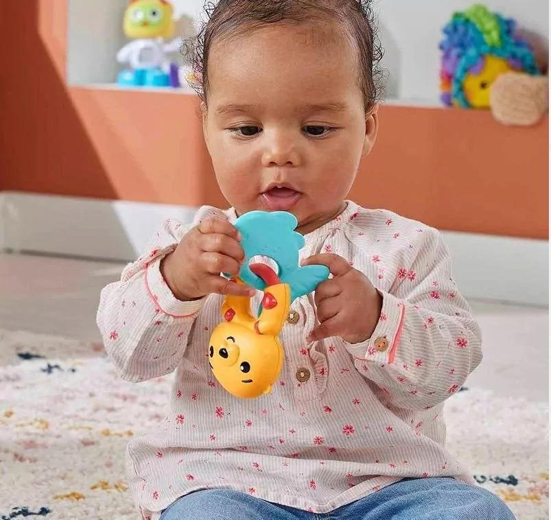 Fisher Price Grzechotka Wesoła Wydra - tantis.pl