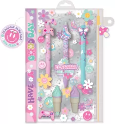 Długopisy wymazywalne żelowe buźki