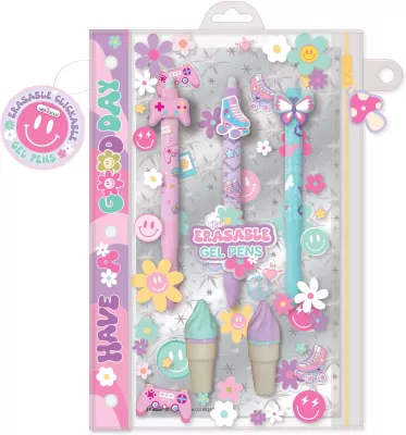 Długopisy wymazywalne żelowe buźki